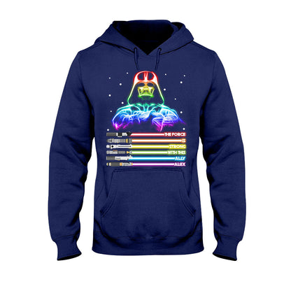 The Force Is Strong - Personalized LGBT Support T-shirt and Hoodie