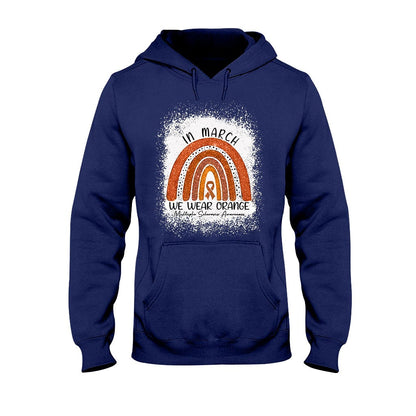 In March We Wear Orange  - Multiple Sclerosis Awareness T-shirt And Hoodie 092021