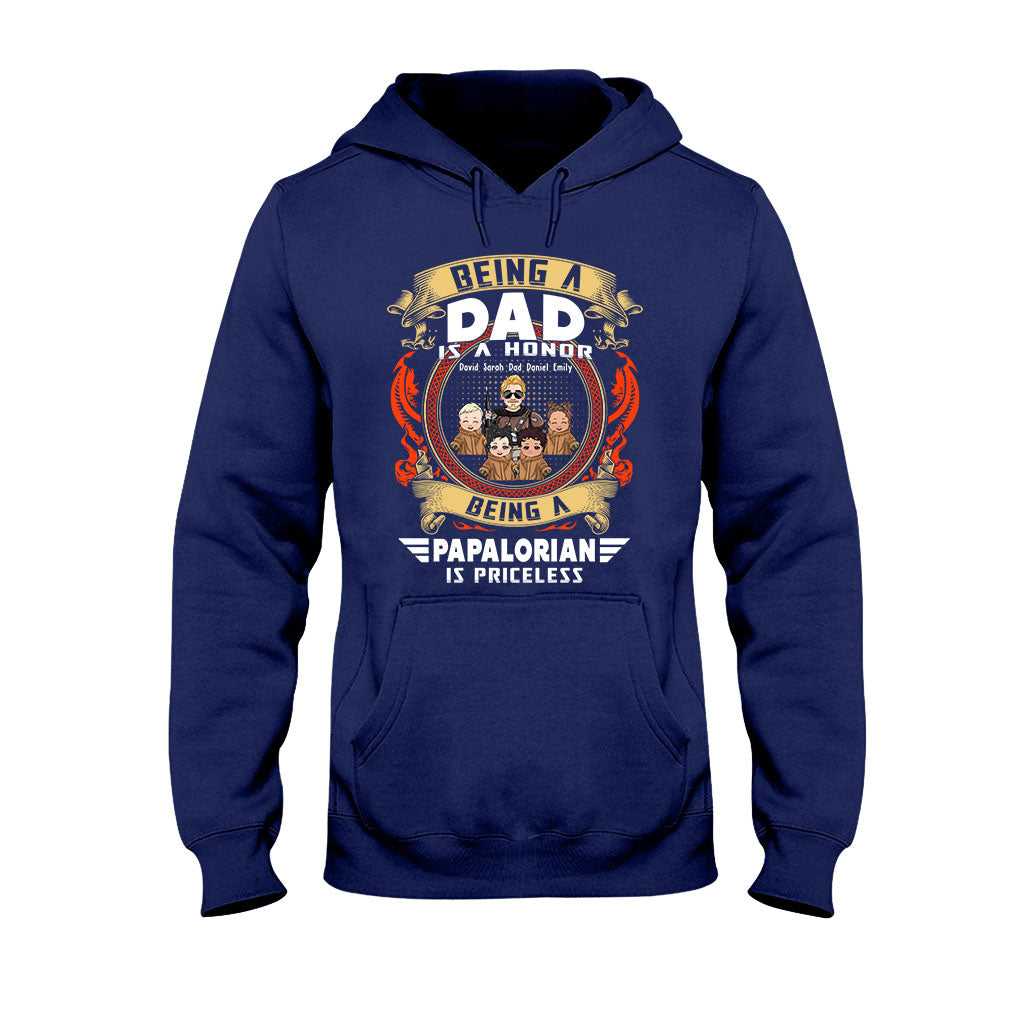 Priceless Papalorian - Personalized The Force T-shirt and Hoodie