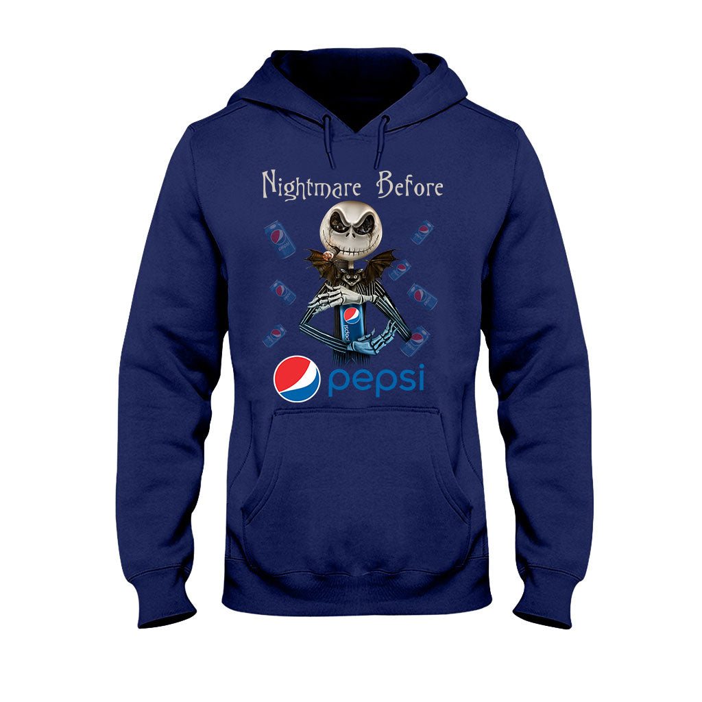 Nightmare Before Soft Drink - Personalized Blue Soft Drink T-shirt and Hoodie