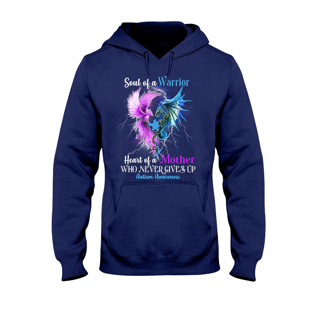 Never Give Up - Autism Awareness Personalized T-shirt And Hoodie