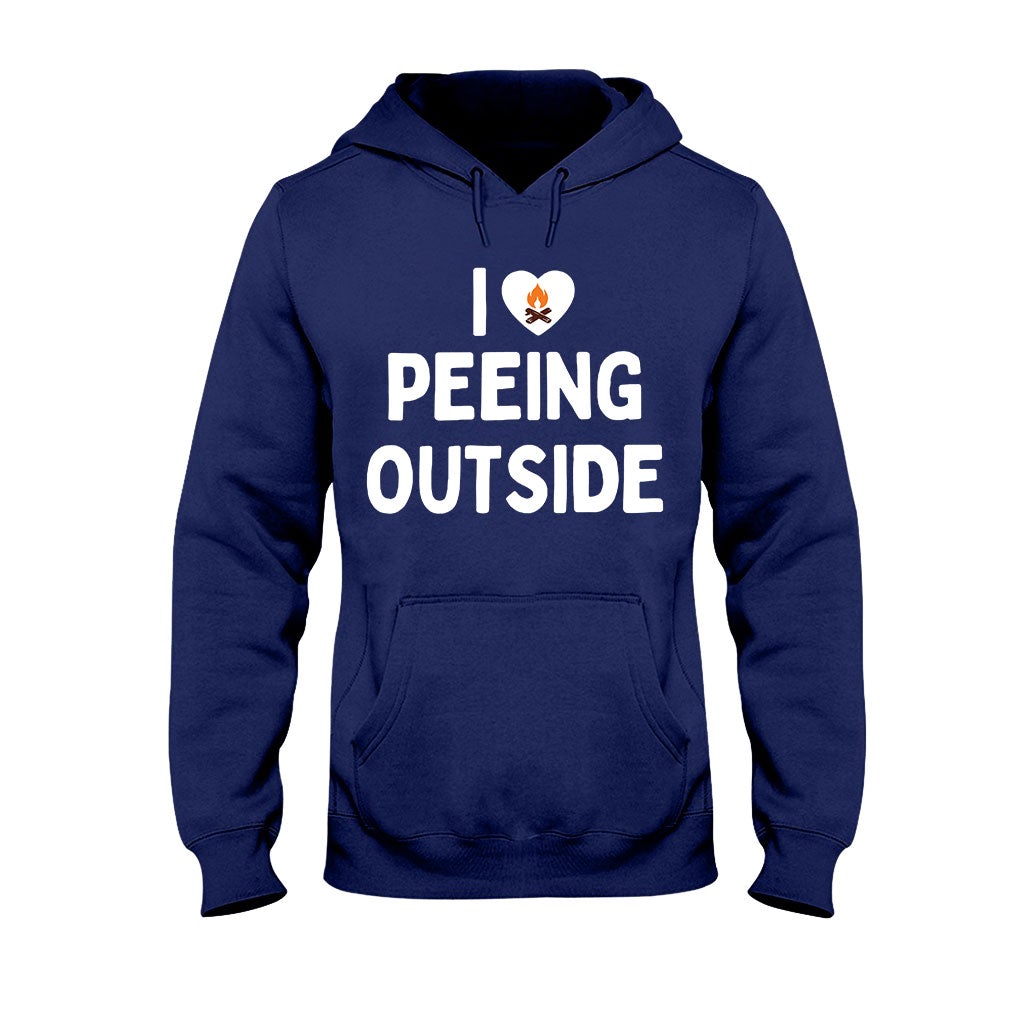 I Love Peeing Outside - Camping T-shirt and Hoodie 112021