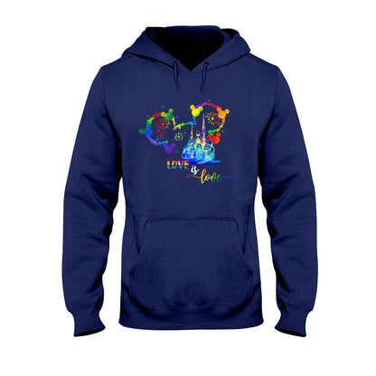 Love Is Love - LGBT Support T-shirt and Hoodie