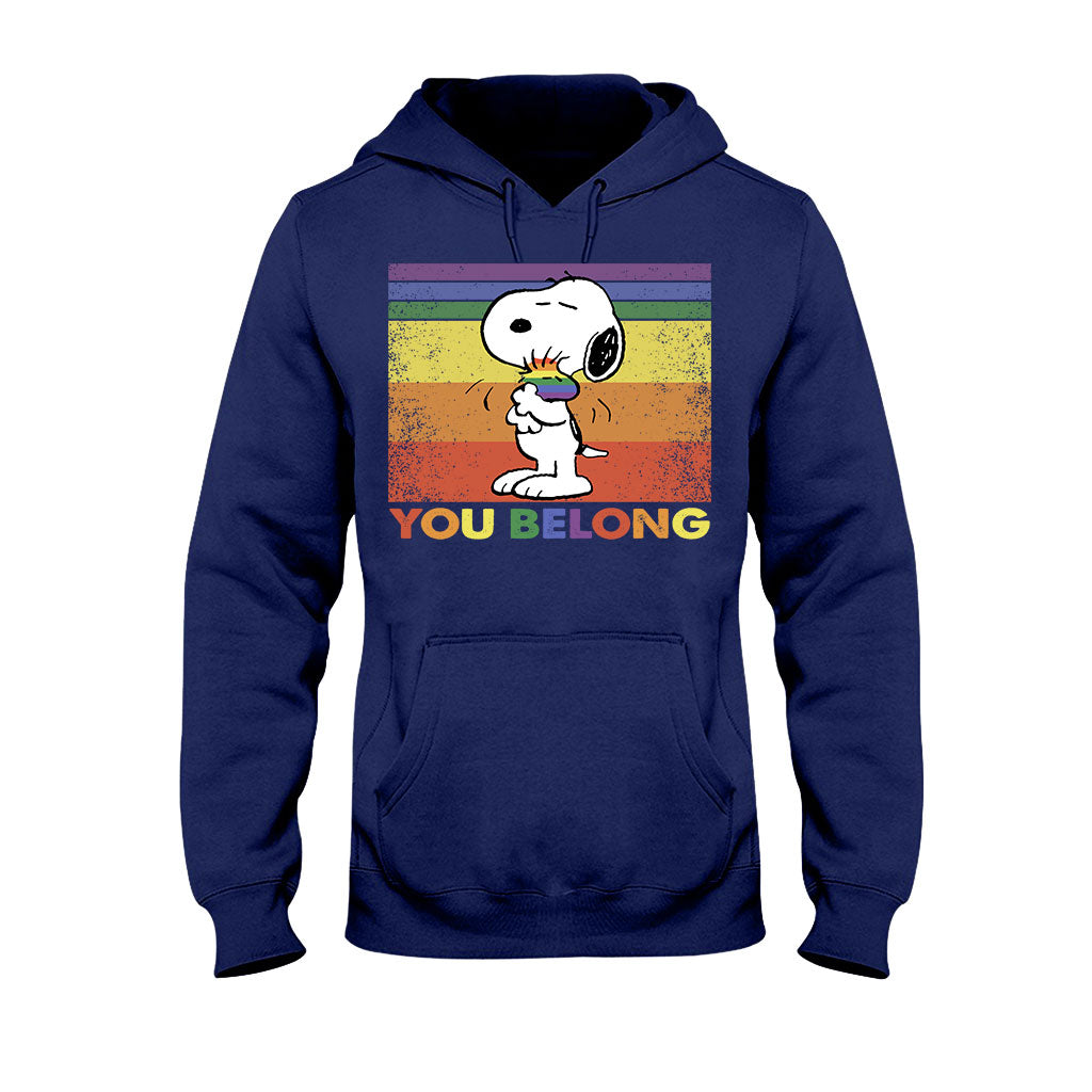 You Belong - LGBT Support T-shirt and Hoodie