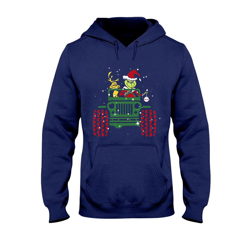 Christmas Jingle Car - T-shirt and Hoodie 1121