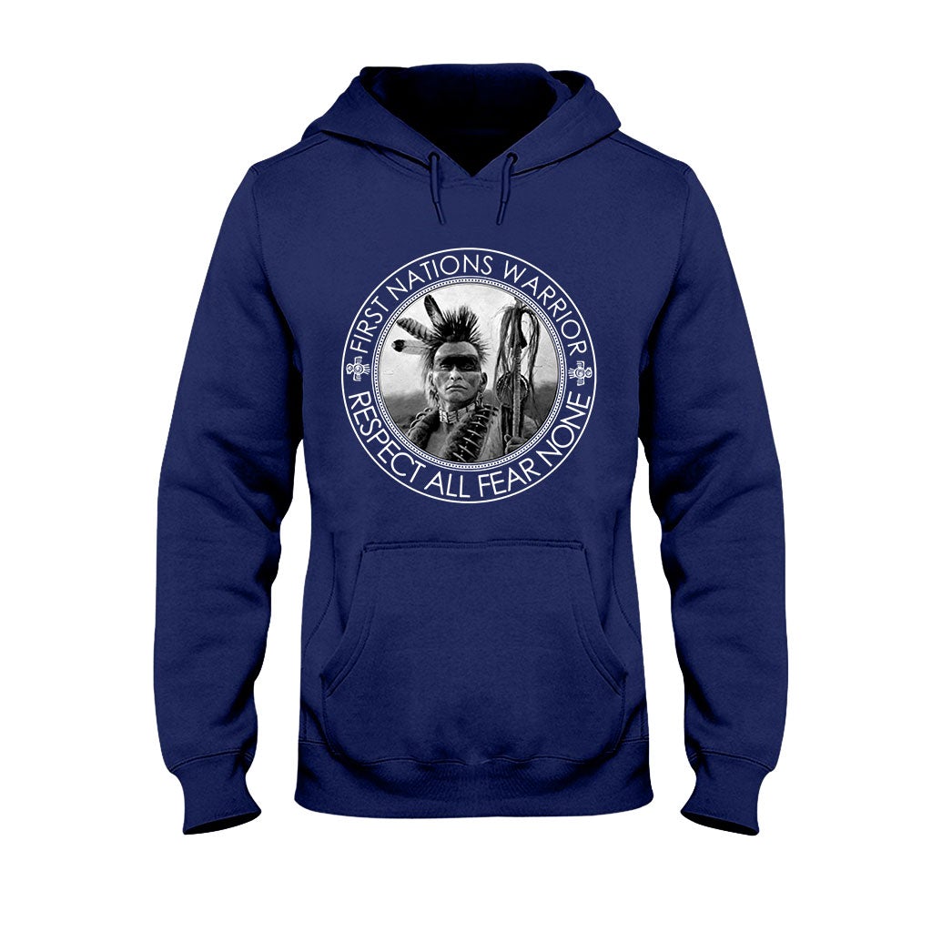 First Nation Warrior - American Indian T-shirt and Hoodie 1121