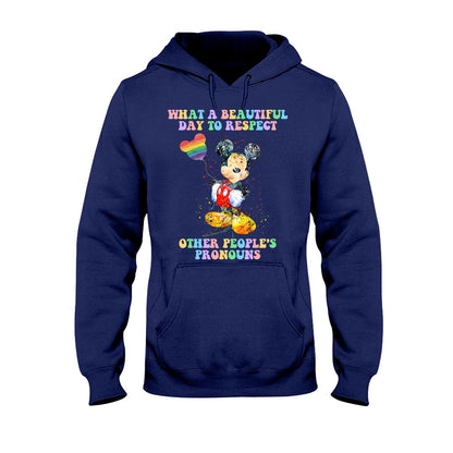 What A Beautiful Day - LGBT Support T-shirt and Hoodie