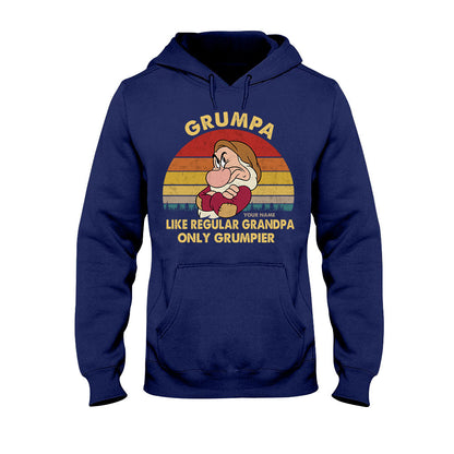 Grumpa Only Grumpier - Personalized Father's Day T-shirt and Hoodie