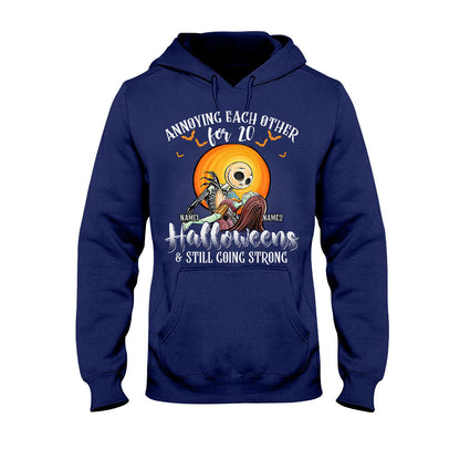 Annoying Each Other - Personalized Halloween Nightmare T-shirt and Hoodie