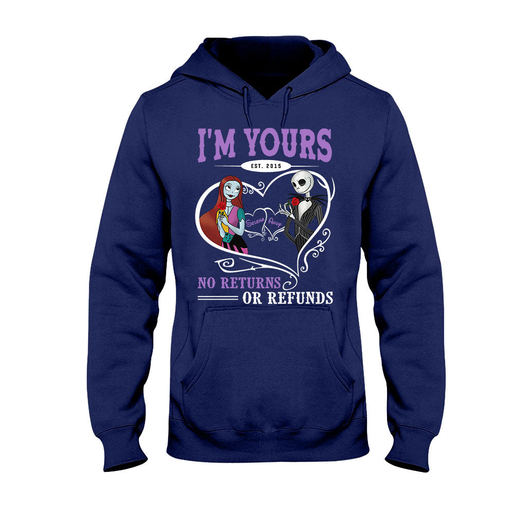 I'm Yours No Returns Or Refunds - Personalized Nightmare T-shirt and Hoodie