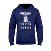 Best Dad In The Galaxy - Personalized Father&#39;s Day The Force T-shirt and Hoodie