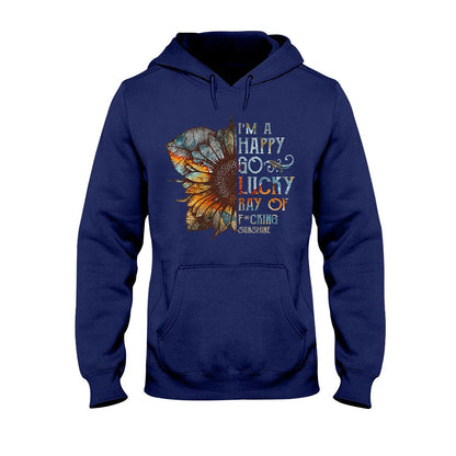 Lucky - Sunflower T-shirt And Hoodie 062021