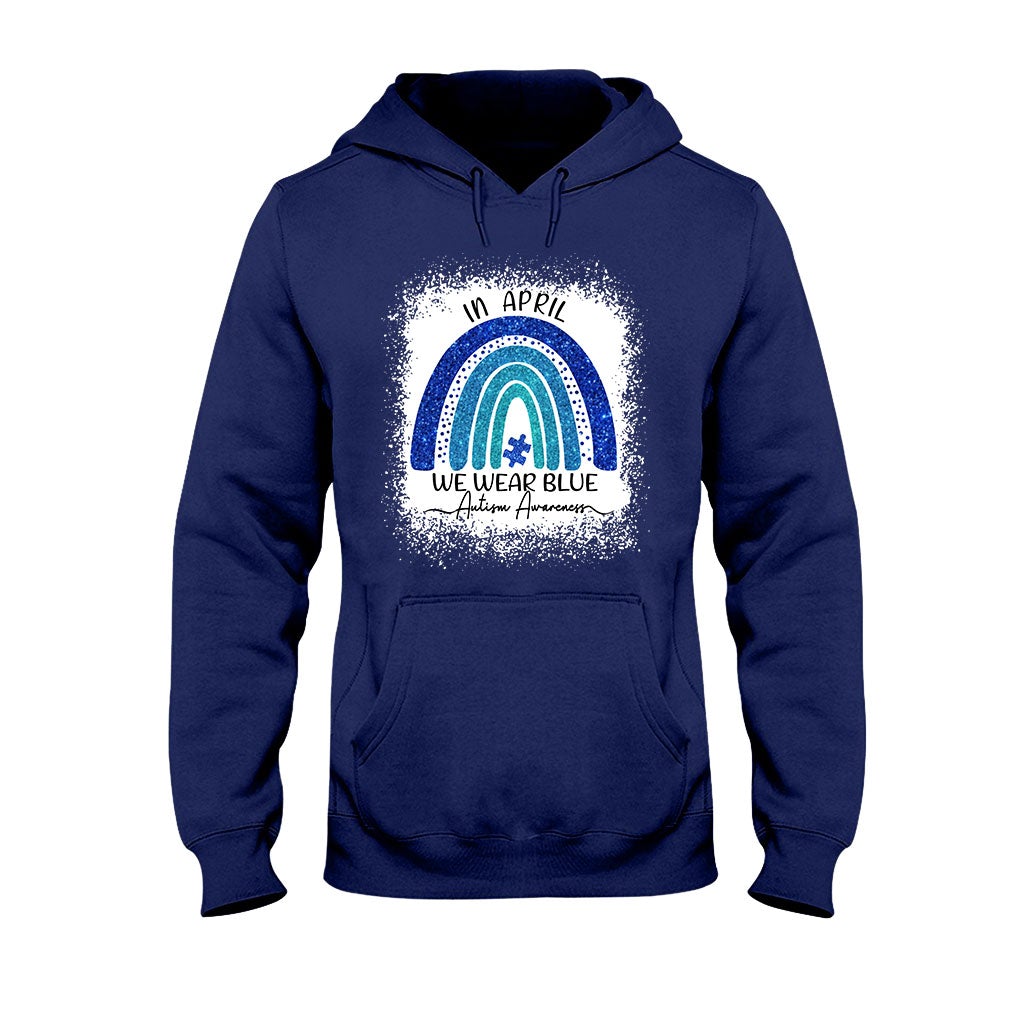 I Wear Blue - Autism Awareness T-shirt And Hoodie 062021