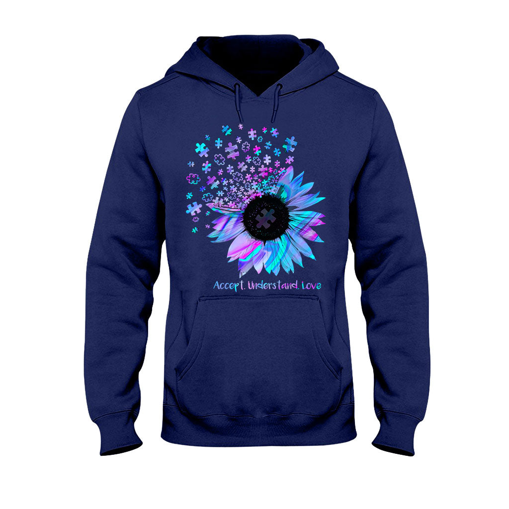 Accept Understand Love  - Autism Awareness T-shirt And Hoodie 062021