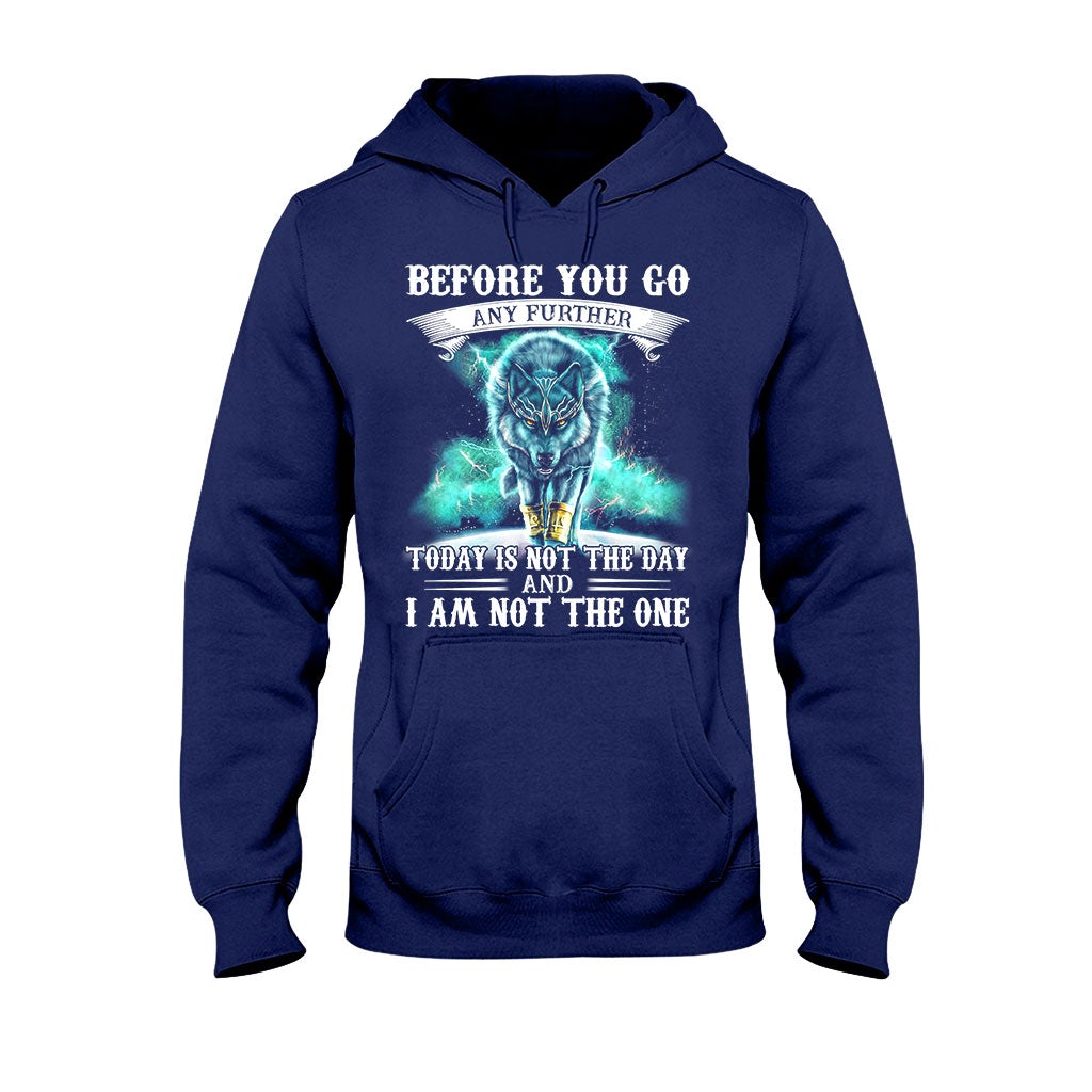 Green Wolf T-shirt And Hoodie 062021