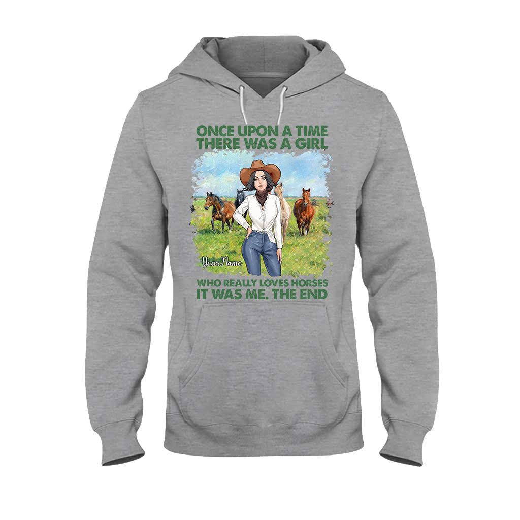 Once Upon A Time Horses - Personalized Horse T-shirt and Hoodie