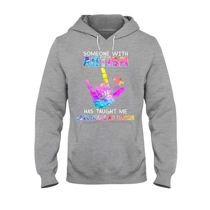 Love Needs No Words - Autism Awareness T-shirt and Hoodie 1221