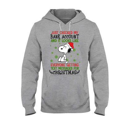 My Bank Account - Christmas T-shirt and Hoodie