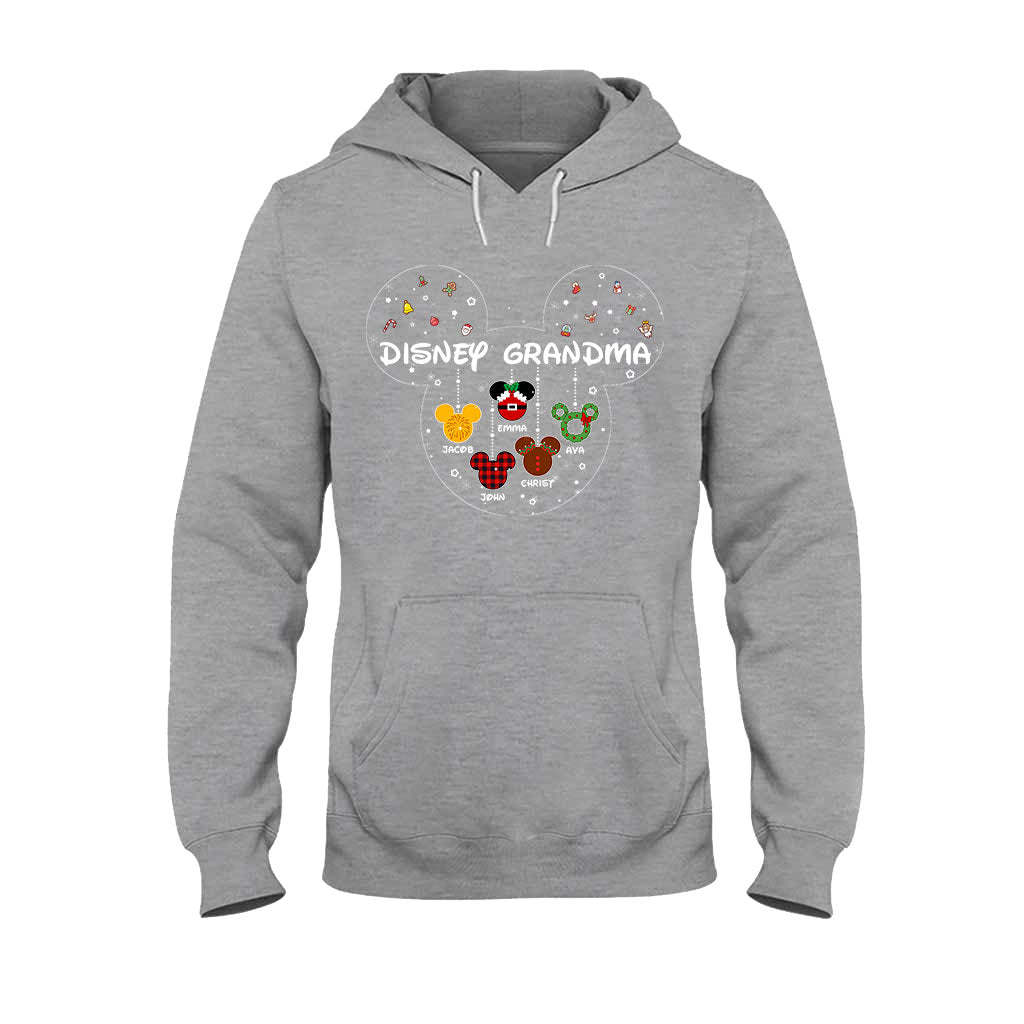 Magical Grandma - Personalized Christmas T-shirt and Hoodie