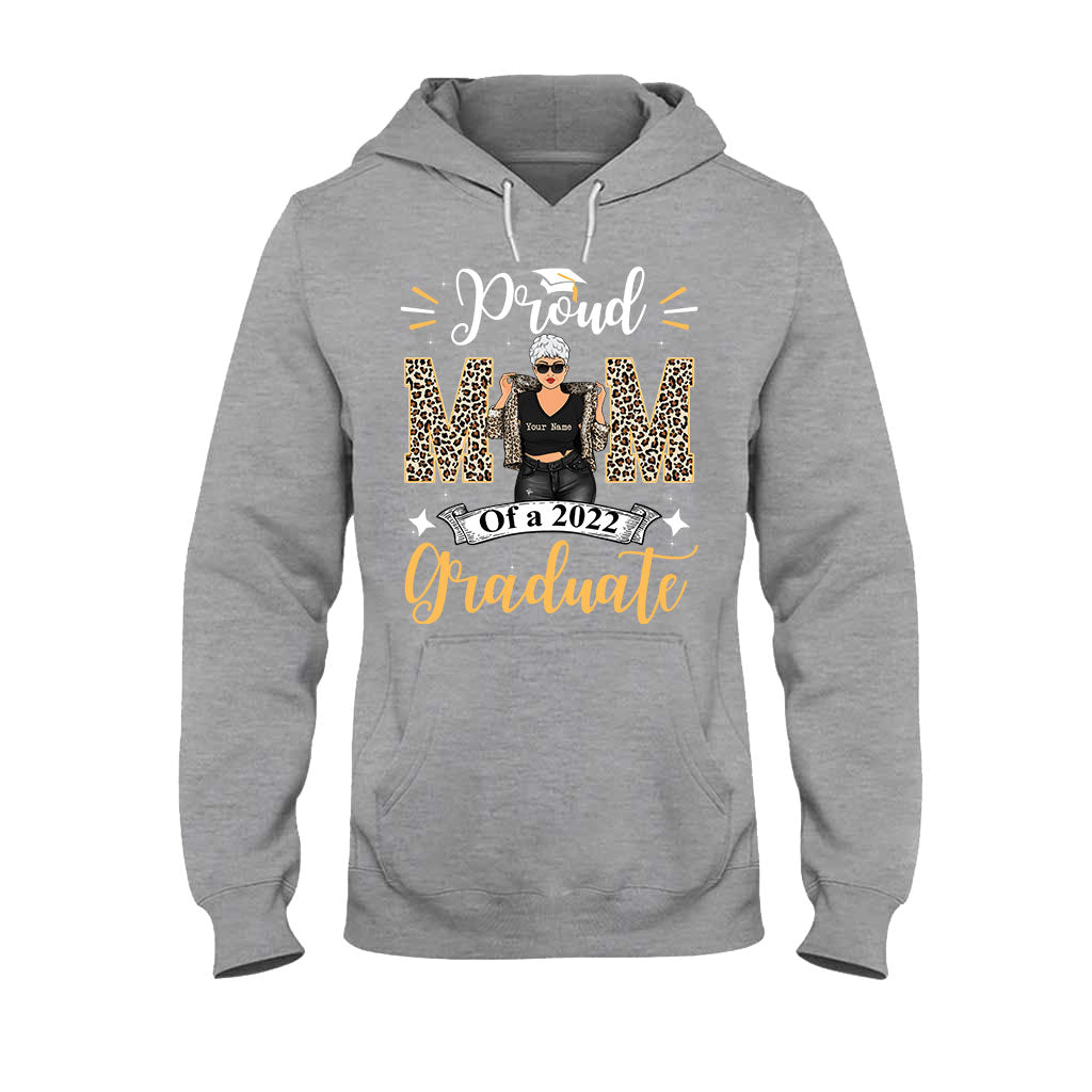 Senior & Proud Mom - Personalized Graduation T-shirt and Hoodie