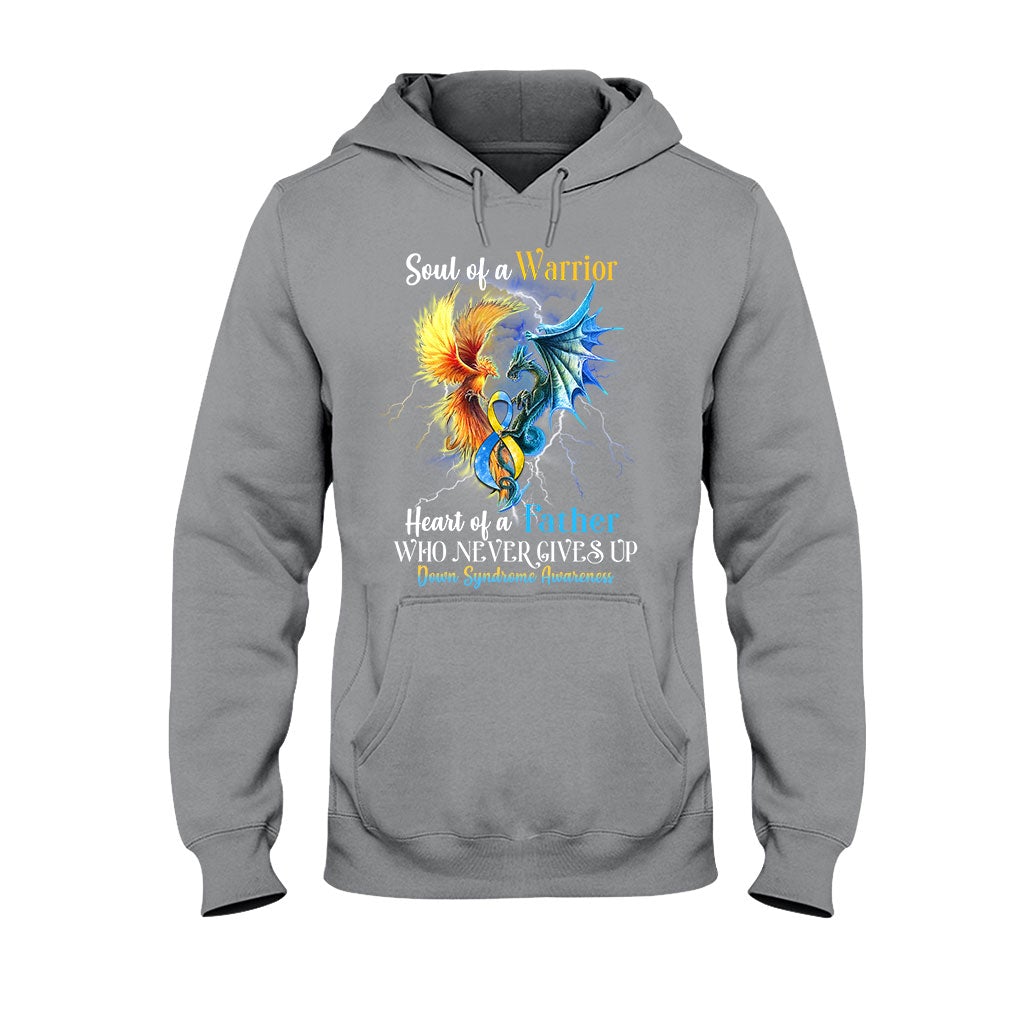 Never Give Up - Down Syndrome Awareness Personalized T-shirt And Hoodie