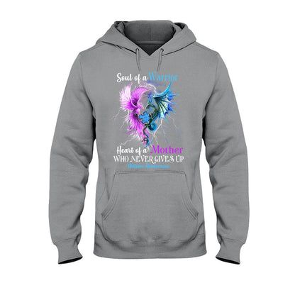 Never Give Up - Autism Awareness Personalized T-shirt And Hoodie