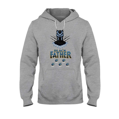 Black Father - Personalized Marvelous Universe T-shirt and Hoodie