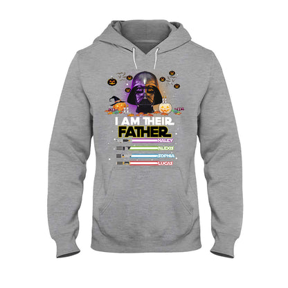 I Am Their Father - Personalized Halloween Father T-shirt and Hoodie