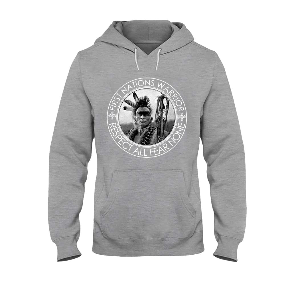 First Nation Warrior - American Indian T-shirt and Hoodie 1121
