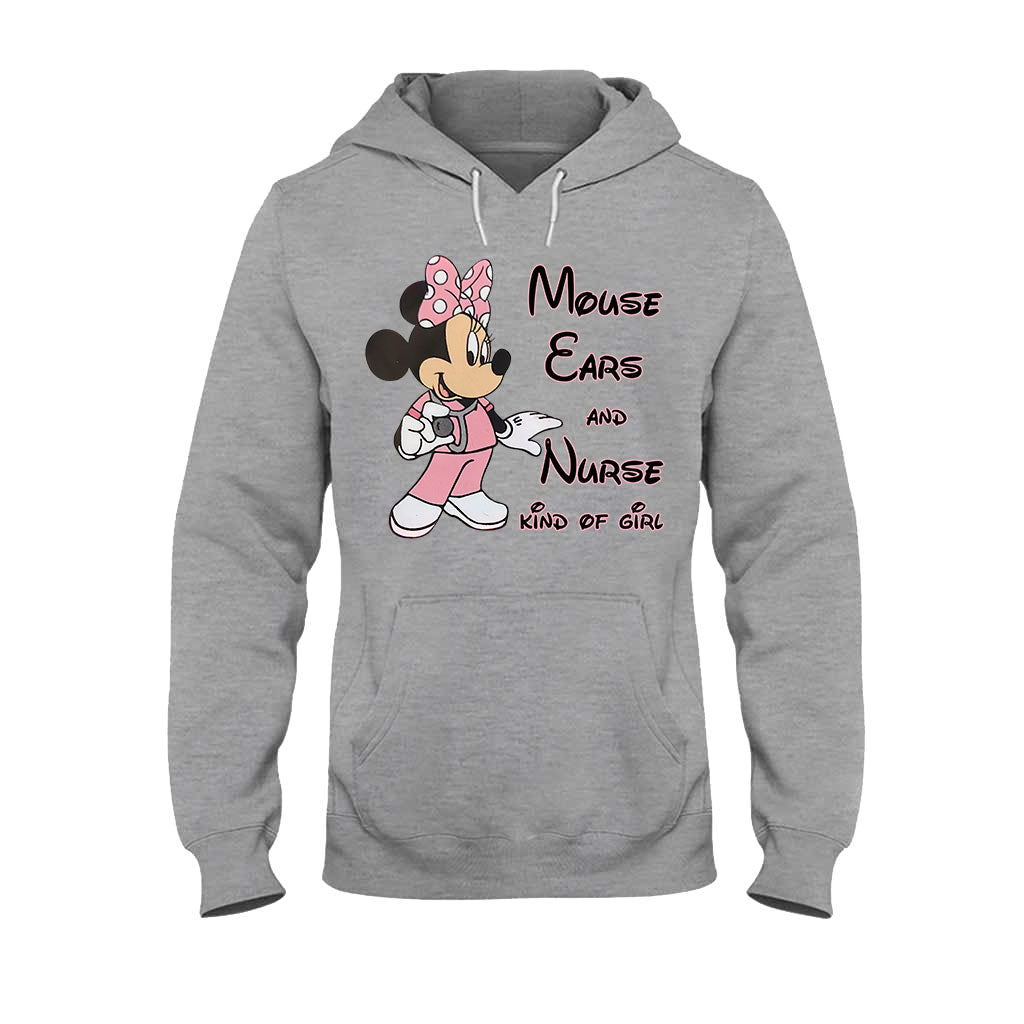 Mouse Ears And Nurse - T-shirt and Hoodie