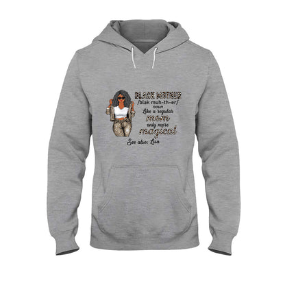 Black Mother - Personalized Mother's Day T-shirt and Hoodie With 3D Pattern Print