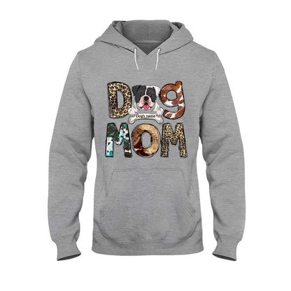 Dog Mom - Personalized Mother's Day Father's Day T-shirt and Hoodie