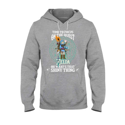 Time To Focus On The Quest The Hero's Legend T-shirt and Hoodie