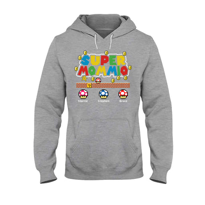 Super Mommio - Personalized Mother T-shirt and Hoodie