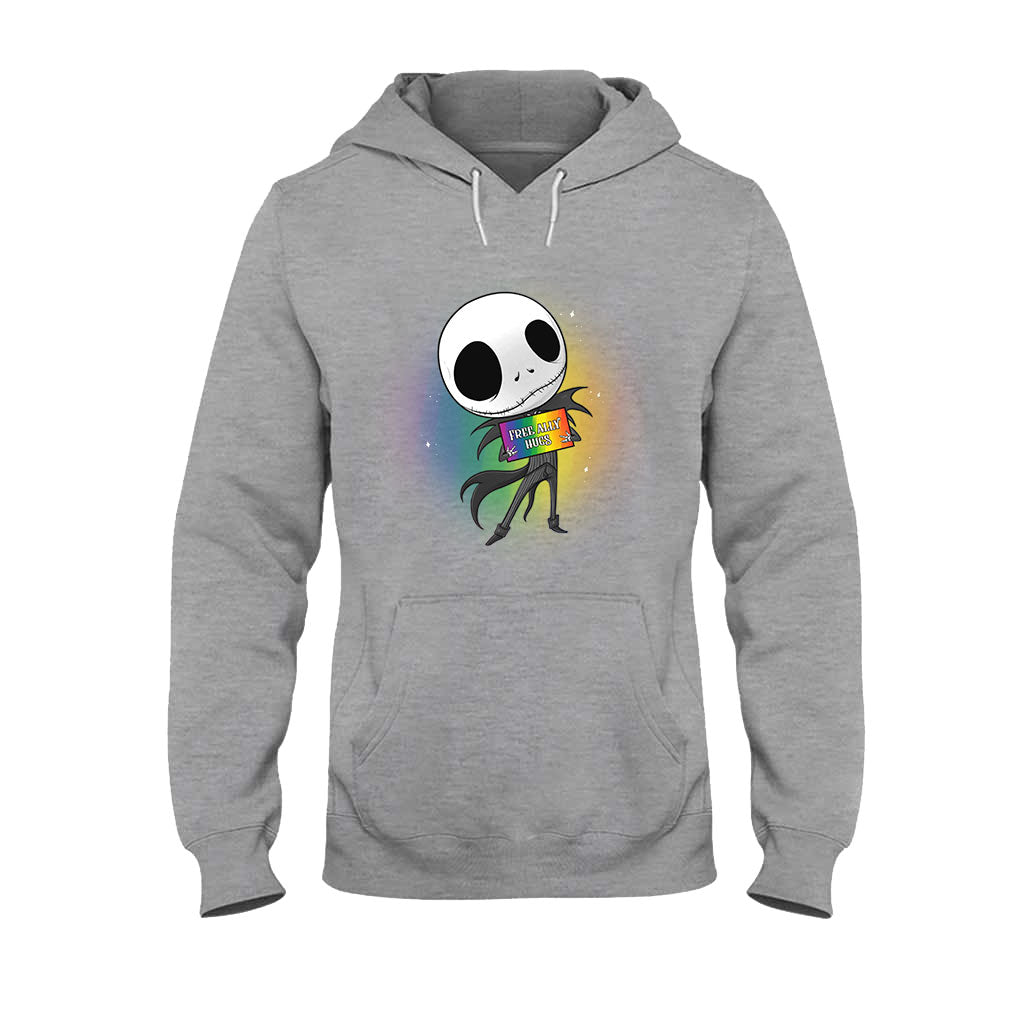 Free Ally Hugs Are - LGBT Support T-shirt and Hoodie