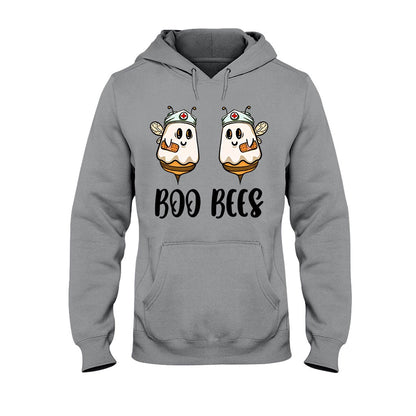 Boo Bees Halloween  - Nurse T-shirt And Hoodie 082021