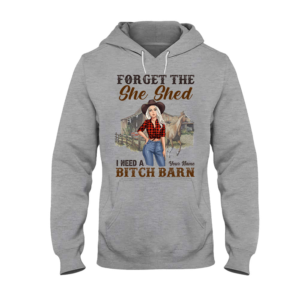 Horse Girl Barn - Personalized T-shirt and Hoodie