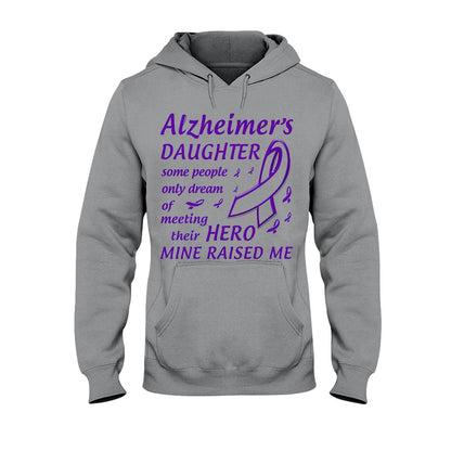 Alzheimer Daughter  - Alzheimer Awareness T-shirt And Hoodie 072021