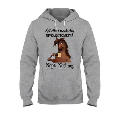 Let Me Check - Horse T-shirt And Hoodie 062021