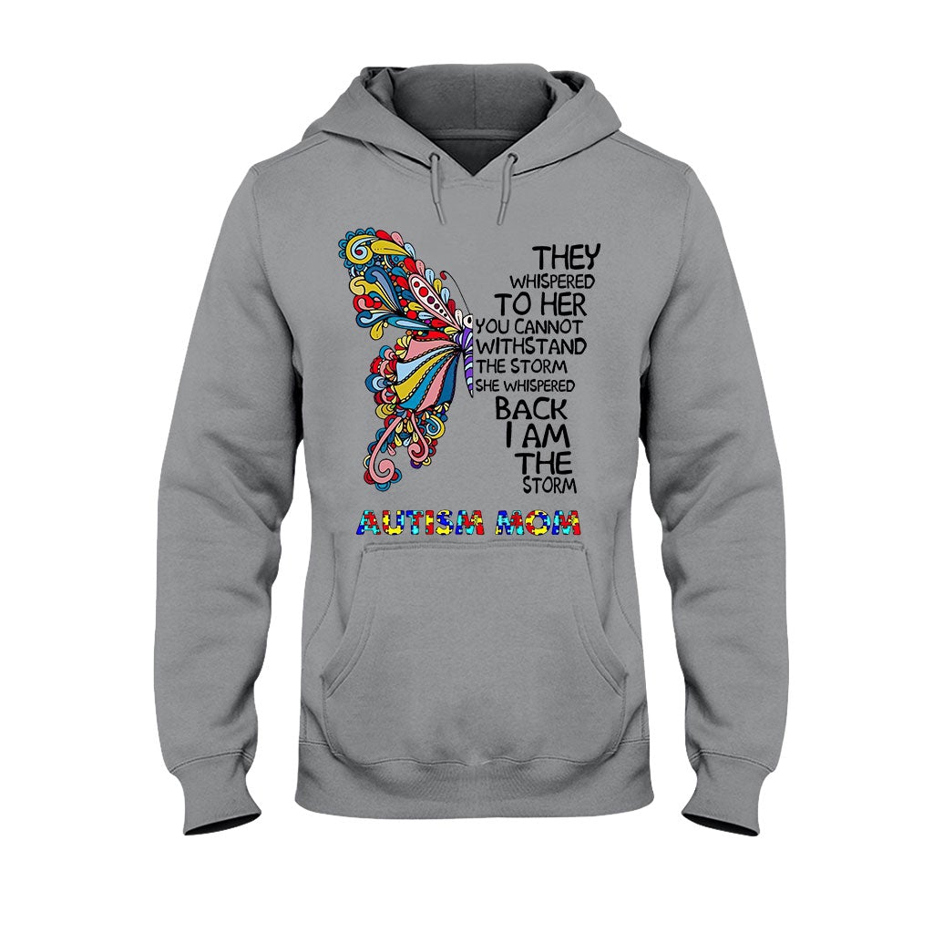 They Whispered To Her  - Autism Awareness T-shirt And Hoodie 062021