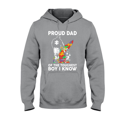 Proud Dad - Autism Awareness T-shirt And Hoodie 062021