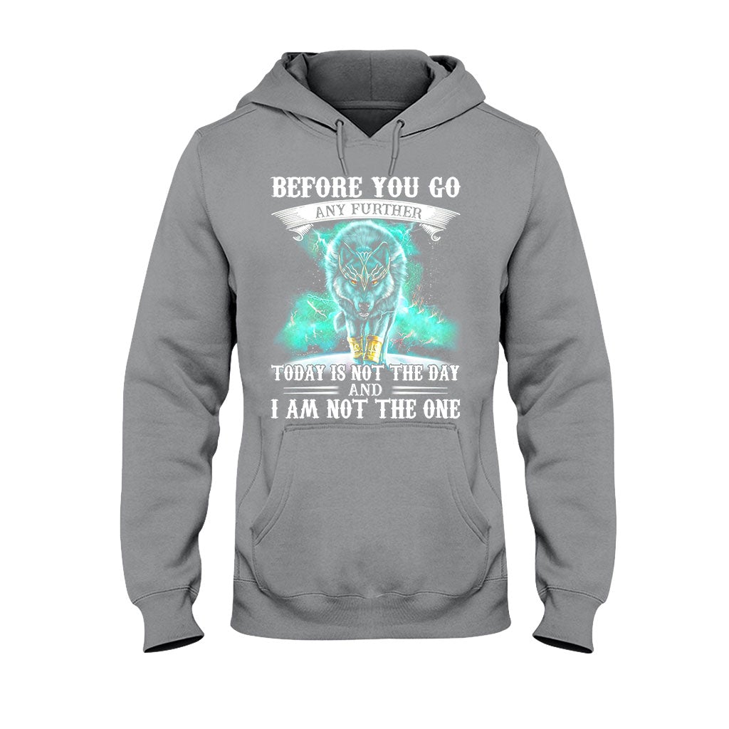 Green Wolf T-shirt And Hoodie 062021