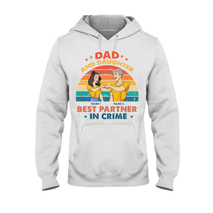 Best Partner In Crime - Personalized Father's Day T-shirt and Hoodie