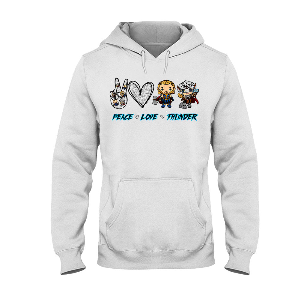 Peace Love Thunder - T-shirt and Hoodie