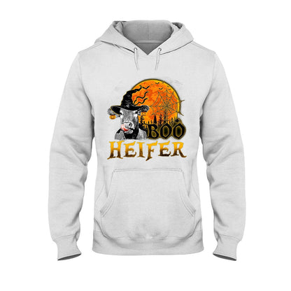 Boo Heifer - Halloween Cow T-shirt and Hoodie 102021