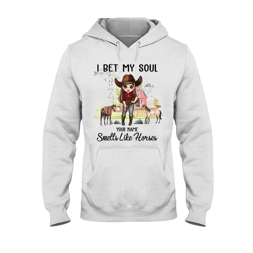 I Bet My Soul Smells Like Horses - Personalized Horse T-shirt and Hoodie