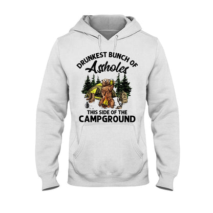 Drunkest Bunch This Side Of The Campground - Camping T-shirt and Hoodie 112021