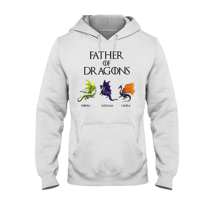 Father Of Dragons - Personalized Thrones Game T-shirt and Hoodie