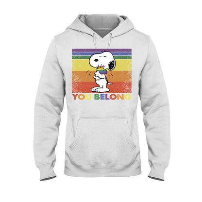 You Belong - LGBT Support T-shirt and Hoodie