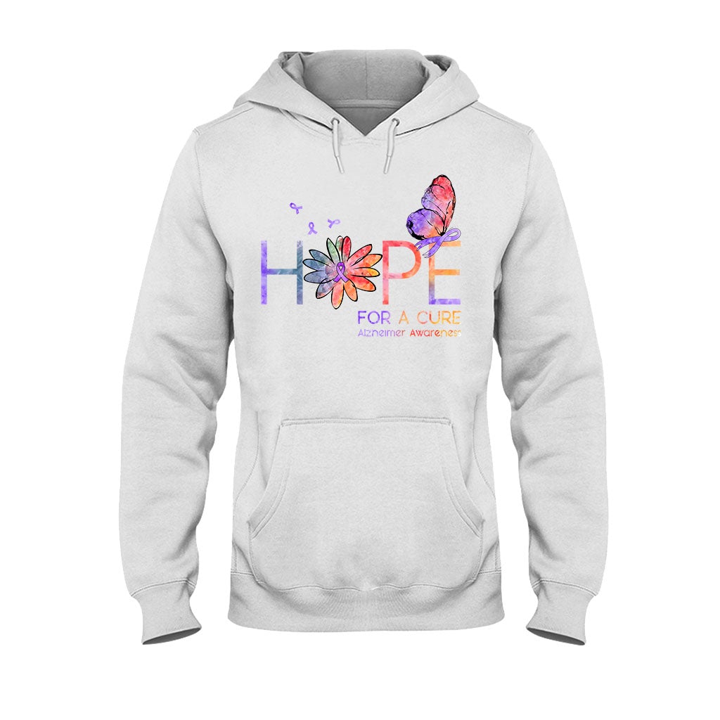 Hope For A Cure - Alzheimer Awareness T-shirt and Hoodie 1121